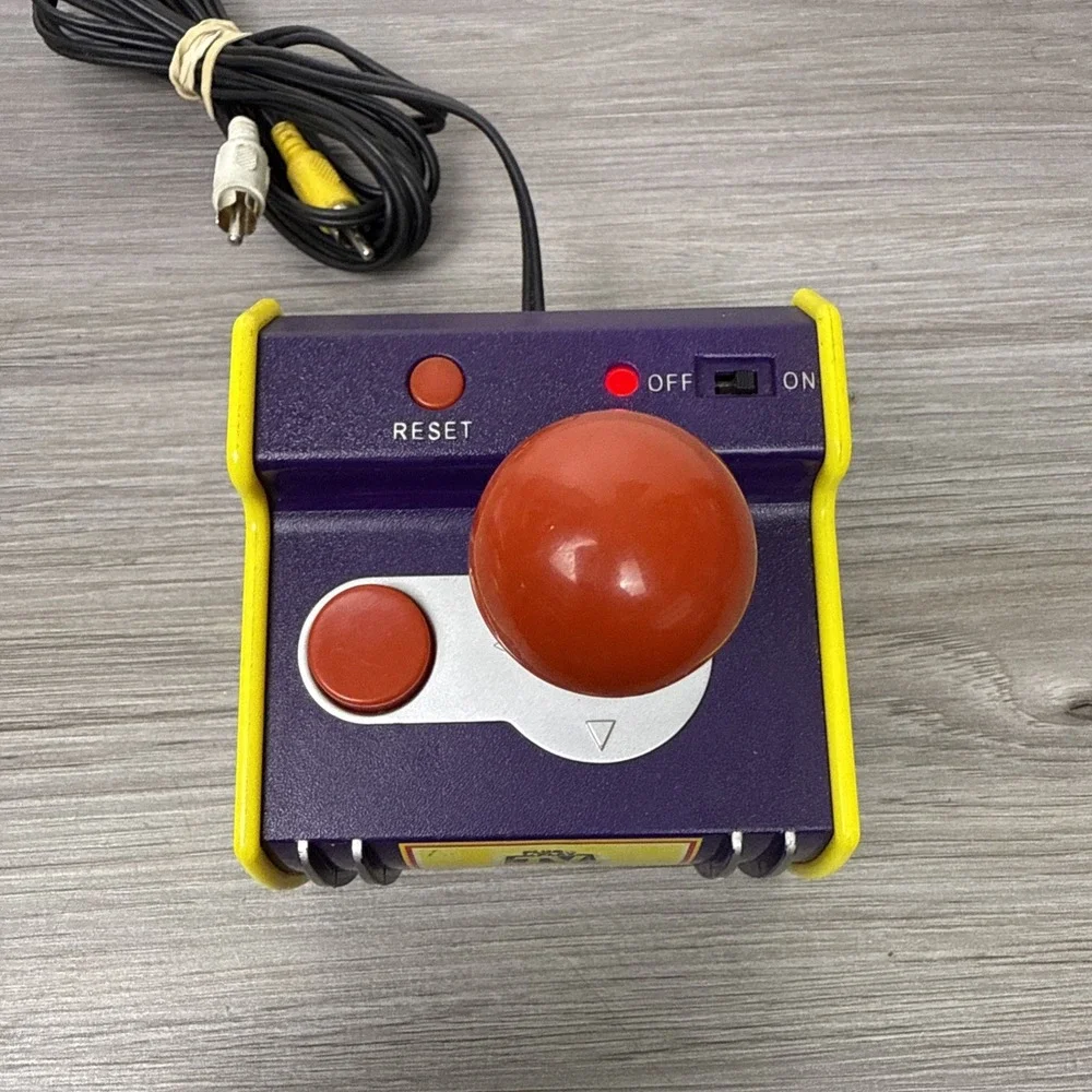 Namco Pac-Man‎ 5-in-1 TV Plug N Play Game Jakks Pacific Arcade 2003 Tested Read